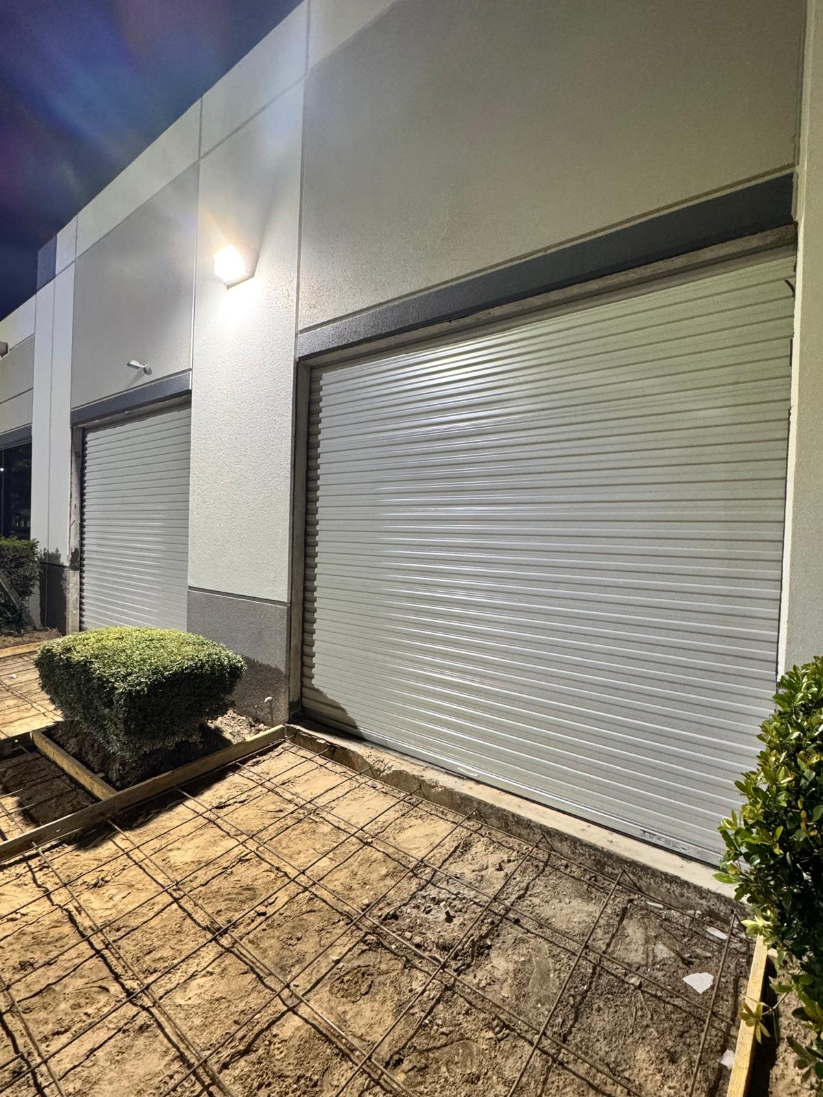commercial garage door installation